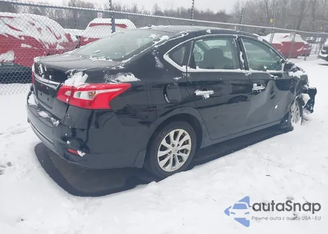 2018 Nissan Sentra Sv z USA, uszkodzony, nr VIN 3N1AB7AP1JL654631